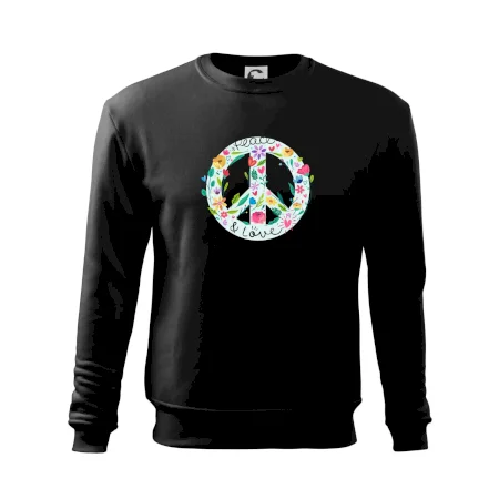 Peace and love symbol