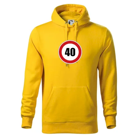 Dopravní značka - omezení rychlosti 40