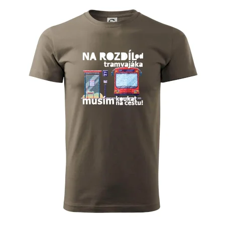 Na rozdíl od tramvajáka musím koukat na cestu