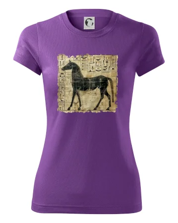 Egyptské hieroglyfy kůň