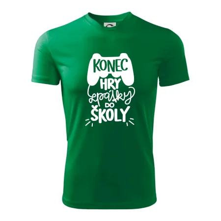 Konec hry, zpátky do školy