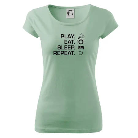Play Eat Sleep Repeat badminton