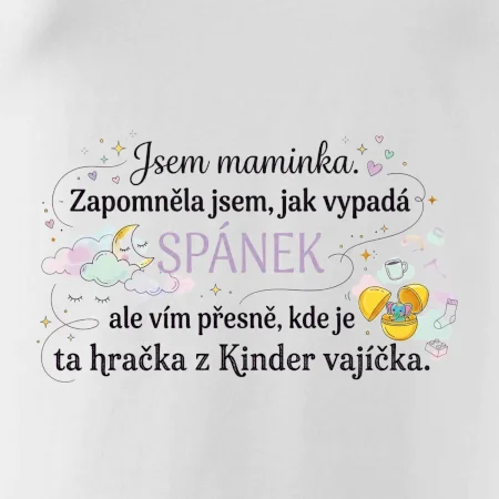 Jsem maminka. Zapomněla jsem, jak vypadá spánek