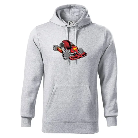Motokára červená