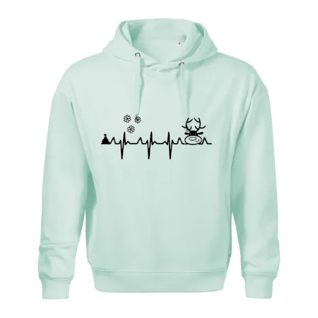 EKG Vánoce Vločky a sob