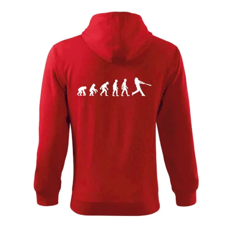 Evoluce baseball pálkař odpal