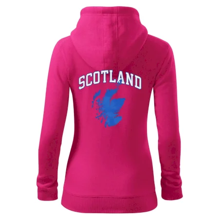 Scotland nápis s mapou