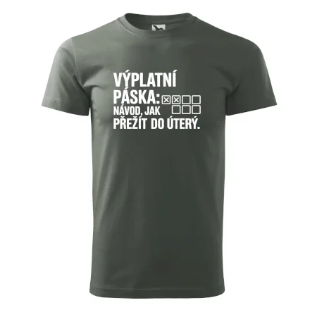 VÝPLATNÍ PÁSKA: Návod, jak přežít do úterý
