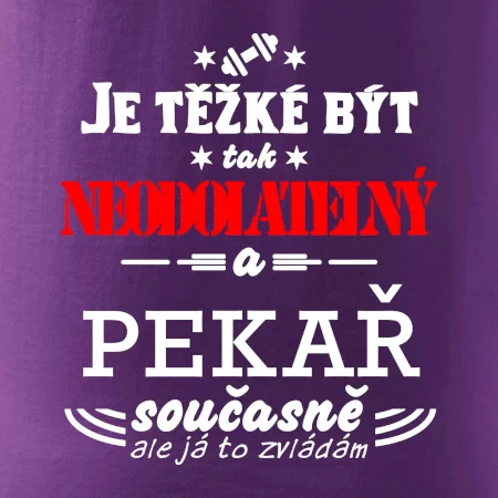 Je těžké být neodolatelný pekař