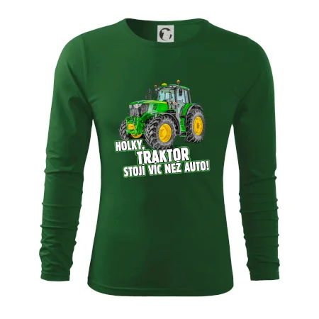 Holky, traktor stojí víc než auto