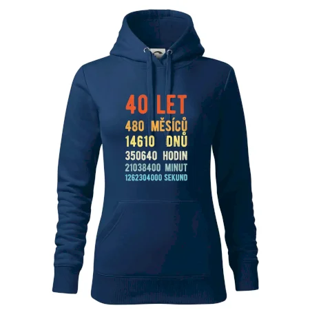 Narozeniny 40 přepočet času