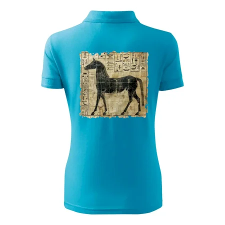 Egyptské hieroglyfy kůň