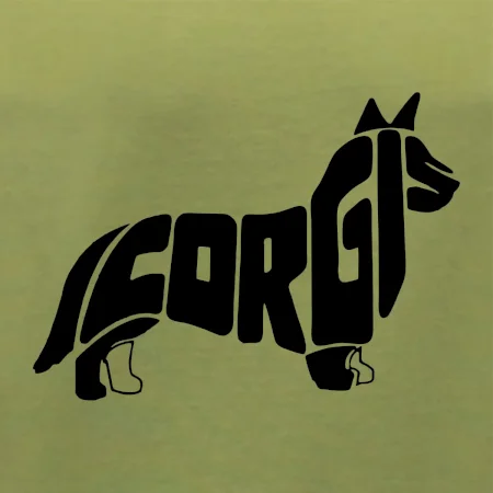 Corgi - nápis v těle