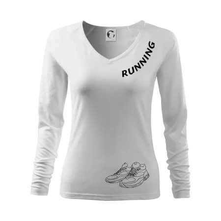 Running nápis šikmo