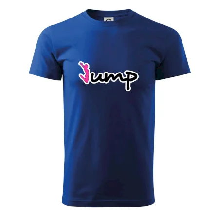 Jump - nápis a panáček