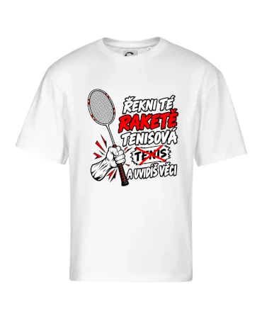 Badmintonová raketa není tenisová
