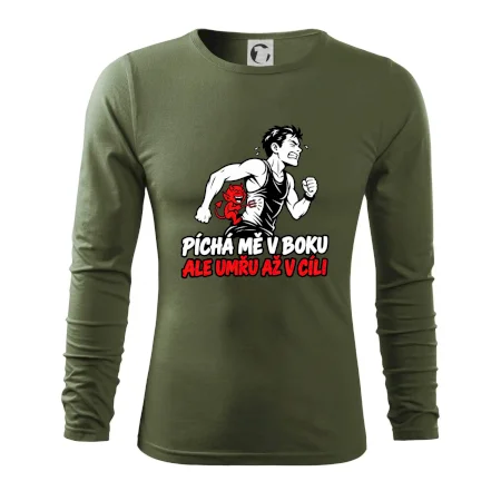 Běžec píchá mě v boku