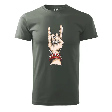 Rocková ruka s náramkem