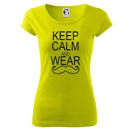 Keep calm and wear mustache