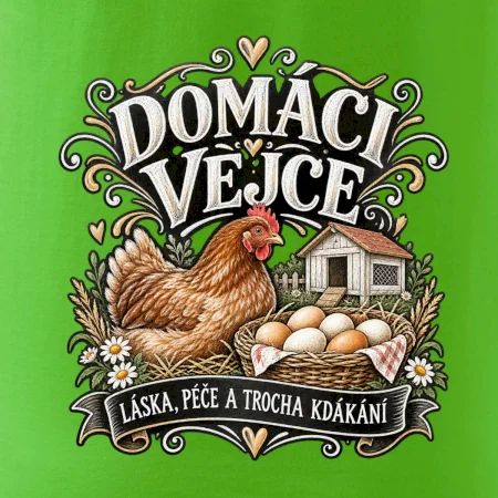 Domácí vejce z farmy
