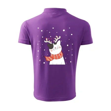 Kočka se sobími rohy