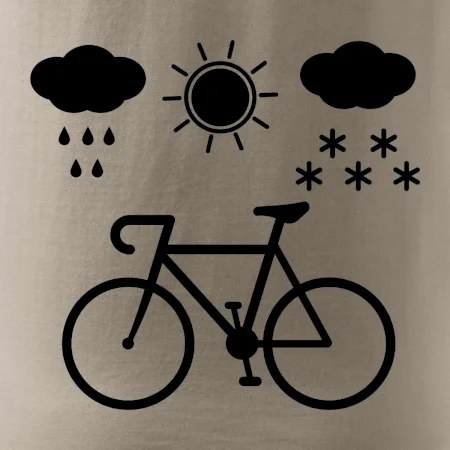 Cyklista za každého počasí