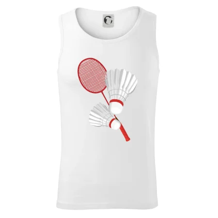 Badminton - pálka a košík