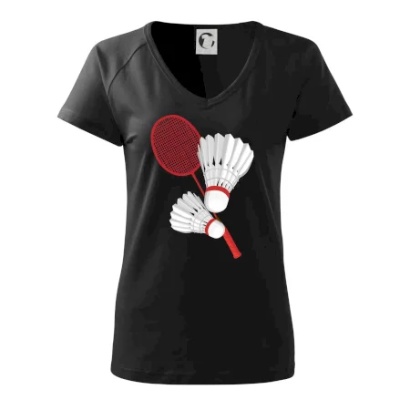 Badminton - pálka a košík