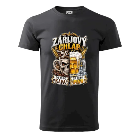 Záříjový chlap -  do 16 káva  od 16 pivo