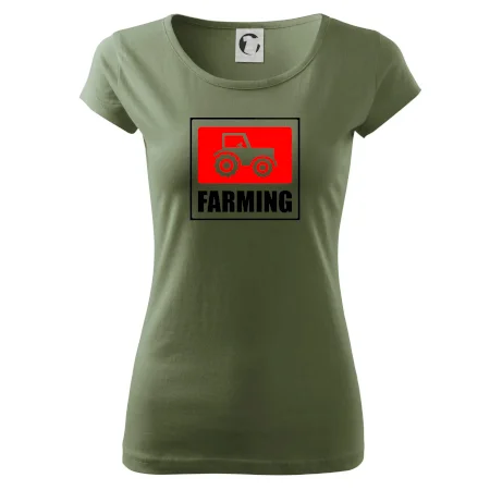 Farming traktor logo