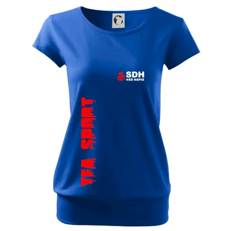 TFA Sport SDH (červený oheň) - Vlastní nápis
