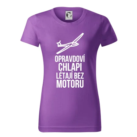 Opravdovi chlapi létají bez motoru