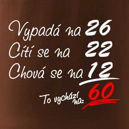 Vypadá, cítí se, chová se - 60 let