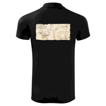 Mapa Báňské dráhy z Moravské Ostravy do Doubravy