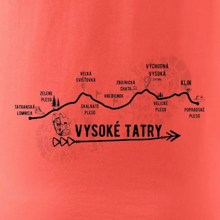 Vysoké Tatry - profil cesty