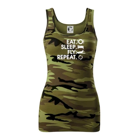 Eat sleep fly repeat