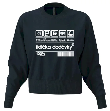 Čárový kód - řidička dodávky