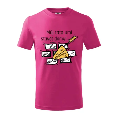 Máj táta umí stavět domy