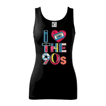 I love 90s - srdce a kazeta