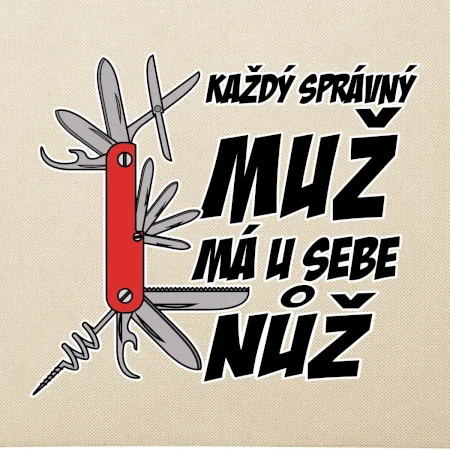 Každý správný muž, má u sebe nůž