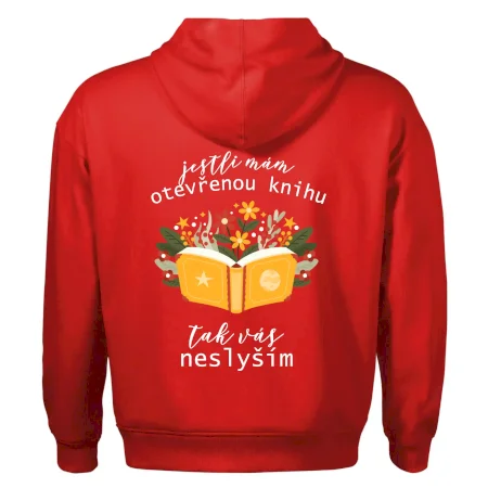 Jestli mám otevřenou knihu, tak vás neslyším