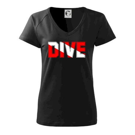 Dive nápis vlajka