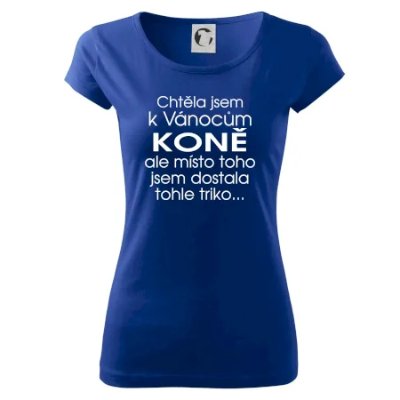 Chtěla jsem k Vánocům koně