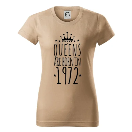 Queens are born in 1972