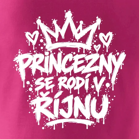 Urban Streetwear - Princezny se rodí v říjnu