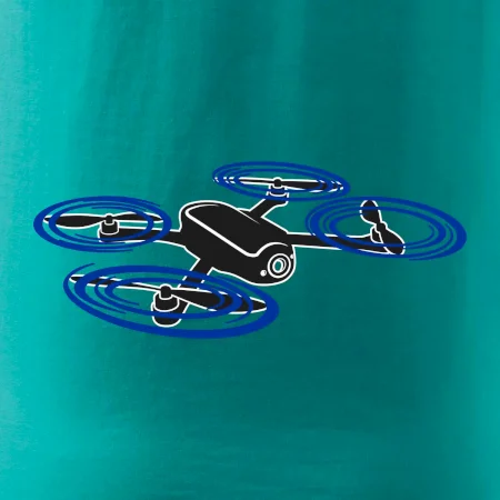 Dron letící