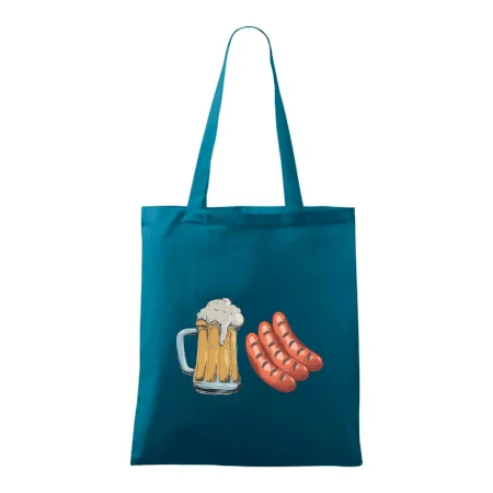 Pivo a klobása