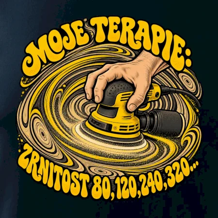 Moje terapie zrnitost 80 120 240 320 - vibrační bruska