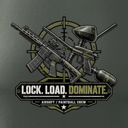 Taktická výzva lock load dominate airsoft