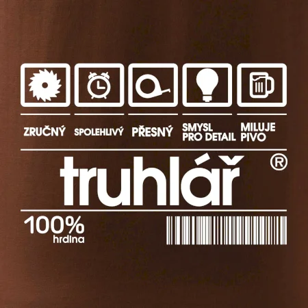 Čárový kód truhlář